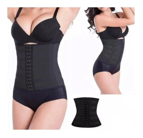 Yydsmart Faja Modeladora De Cintura Reductora Corset Unisex 3 Hileras 0