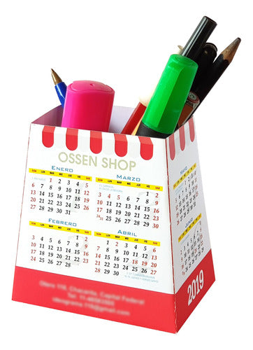 100 Portalapices Color Almanaque Calendario - Personalizado 0