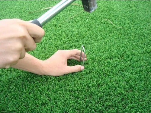 Grass Synthetic Turf Staples for Sports Fields, Gardens, and More 0