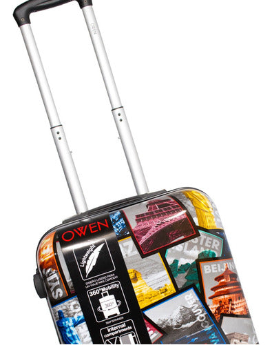 OWEN Travel Carry On Suitcase Flamingos Print OW40006 20" 6