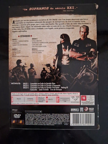 Dvd Sons Of Anarchy - Os Indomaveis - Temporada 1 1