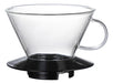 Coador Suporte De Filtro De Café 185 Preto Tipo Kalita Wave 4