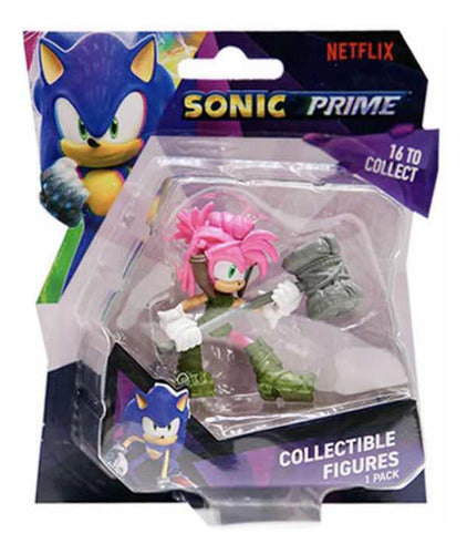 Netflix Pmi Rose Martillo Figura 6.5cm Sonic Prime 0