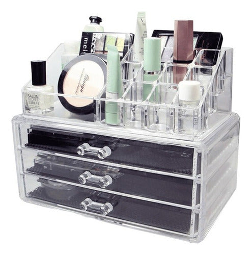 TGImportacion Organizer Makeup Acrylic Accessories Jewelry Box 0