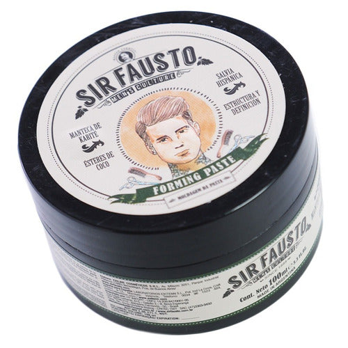 Sir Fausto Men´s Forming Paste Cera Moldeante 100ml Local 2