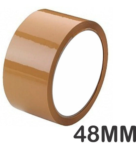 Cinta Adhesiva Embalar Marron 48 Mm X 45 Mt X Unidad 1