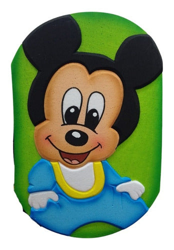 Roman Piñata Artesanal Con Relieve Mickey Bebe 0