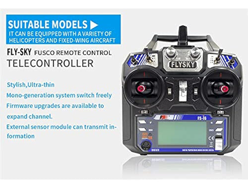 Flysky Fs-i6 6ch 2.4ghz Afhds Rc Transmisor Con Receptor Fs- 2