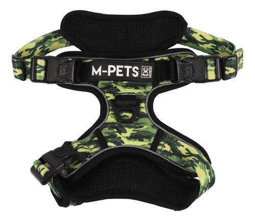 Camouflage Hiking Dog Harness - Size L - M-Pets 2