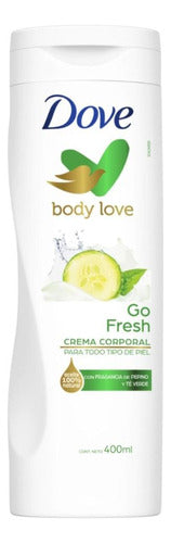 Crema Dove Humectante Go Fresh 400ml 0