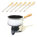 Fiamaj Set Para Fondue De Teflon Antiadherente Cobreada 6 Personas 3