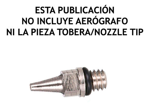 Hobbykits Oring De Repuesto Para Nozzle Tip Tobera De Aerografos X10 5