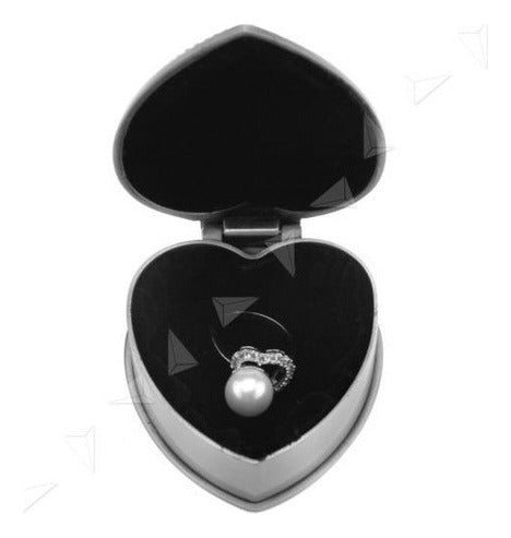 Nuevo Estilo Antiguo Corazón Forma Joyas Anillo Pendientes A 3