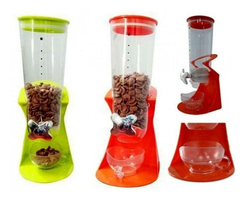 Dispensador De Cereales Cerealera Granos Granola Cafe Dulces 0