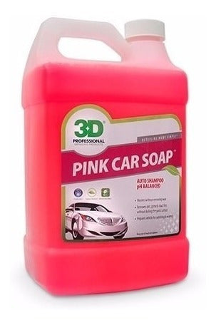 3d Pink Car Soap 20 Lts Shampoo Concentrado Ph Neutro Espuma 5