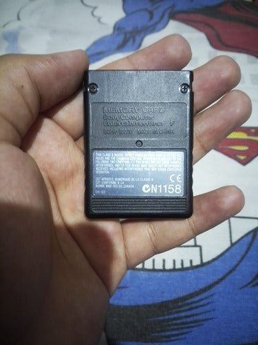 Memory Card De Ps2 Original Sony Usado E Funcionando 1