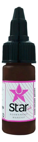 Pigmentos Star Ink - Micro Dermo Cejas  Dark Golden Brown 0