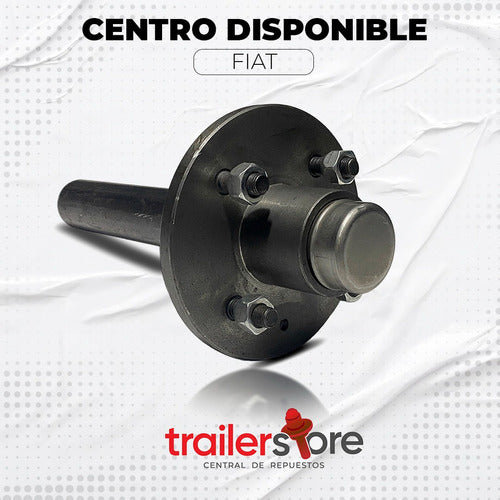 Punta De Eje Para Trailers - Acoplados (Centro Fiat) 300 Kg 4