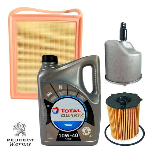 Peugeot Kit De 3 Filtros + Aceite Peugeot Partner 1.6 Hdi 8v - 2022 0