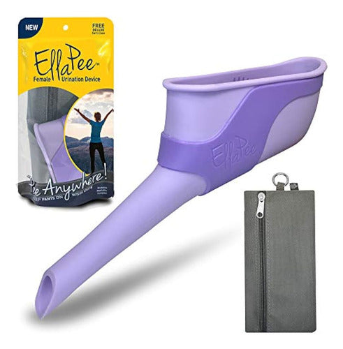 EllaPee Women's Urinal Embudo Dispositivo De Micción Femenina 0