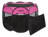 Loves Cabin Portable Foldable Pink Pet Playpen - S 0