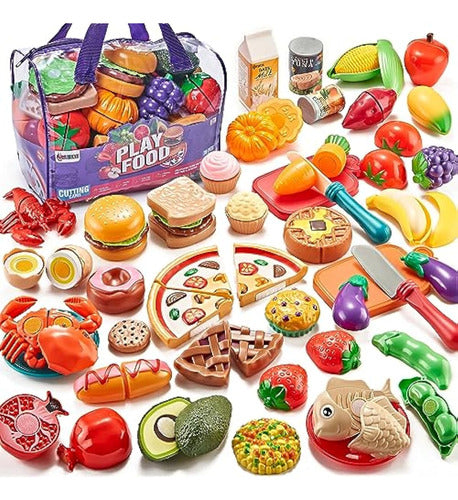 Laugigle Simulation Food Playset for Kids 0