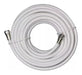 FPC 20 Mts Cable Coaxial HD Blanco, Con Fichas RG6 Colocadas 0