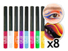 Pink 21 Neon Fluorescent Liquid Eyeliner with Brush 0