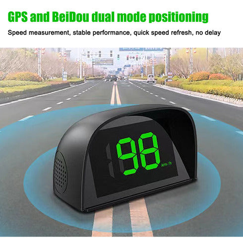 Display Frontal Com Carro Para Velocímetro De Exibição Gps 4