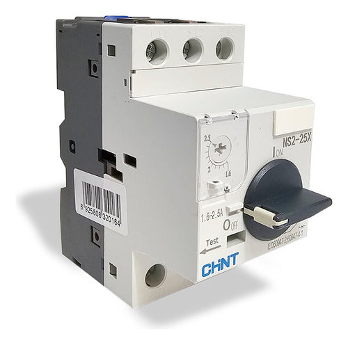 Chint Guardamotor Trifasico NS2-25X 1-1.6A - 0.37kW-400V 4