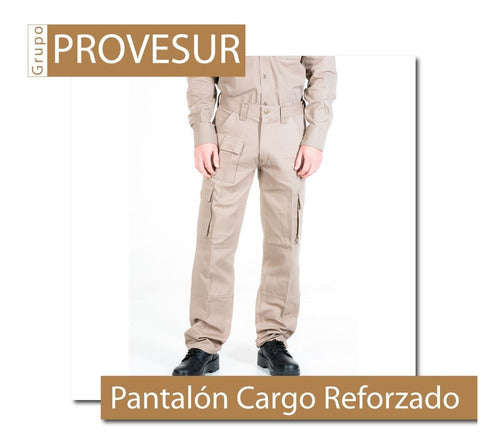 Pampero Reinforced Cargo Work Trousers for Men - Sizes 38 to 54 5