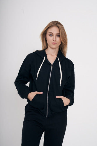 Mojo Women's Hoodie Jacket with Hood 3