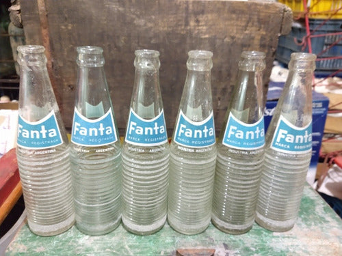 Antiguas Botellas De  Fanta  500 Cc 1