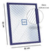 Plastic Picture Frame 30 X 40 Cm - Elegant Design - Multiple Colors Available 3