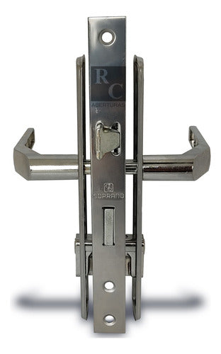 RC Soprano Fine Aluminum Door Lock with Cylinder and Latch 3