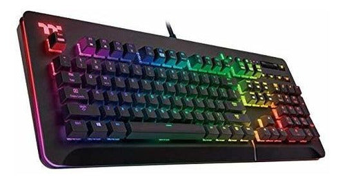 Thermaltake Nivel 20 Rgb Teclado De Juego De Aluminio Negro 0