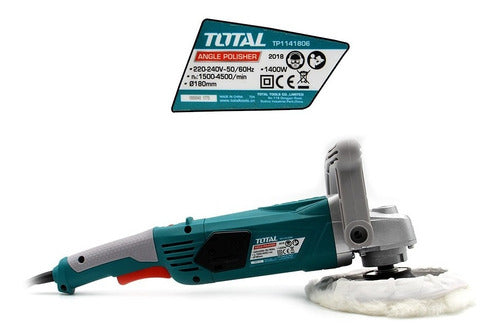 Total 180mm 1400W Industrial Polisher 2