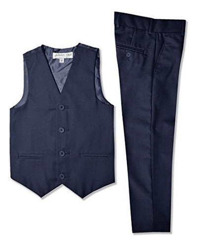 Johnnie Lene Formal Vest and Pants Set for Boys 0