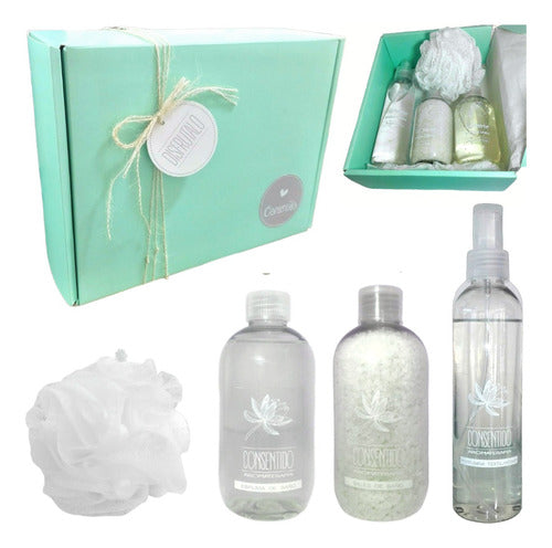 Jasmine Aroma Relaxation Gift Box Set N33 - Enjoy Every Moment - Aroma Caja Regalo Box Jazmín Kit Set Relax N33 Disfrutalo