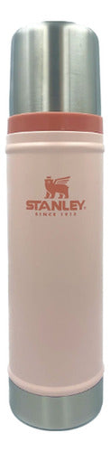 Termo Stanley Classic Rosa 591ml Tapón Cebador 0