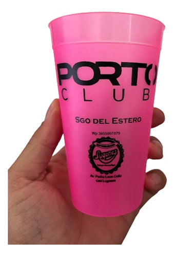 100 Reusable 500 cc Ecocups Customized with Your Logo 10