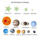 MLM Glow In The Dark Stars And Planets Solar System 3