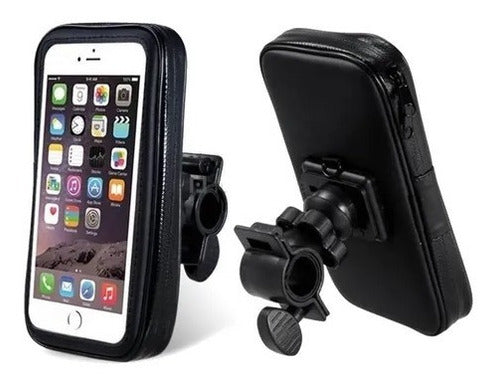 Waterproof XL Waterproof Cell Phone GPS Holder for Motorcycle and Bicycle 0