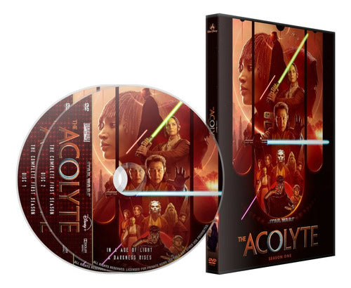 Star Wars The Acolyte - Serie Completa - Dvd 0