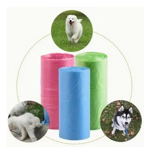 Fashion Pack of 3 Dog Poop Bags for Pet Bag Holders 5