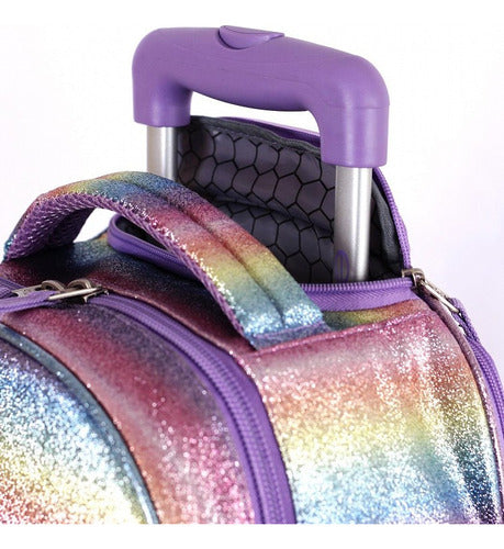 Rainbow Elf Backpack with Rubber Base and Wheels 12