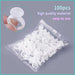 100 Disposable Rings for Pigmentation, Eyelash Extension Glue 2