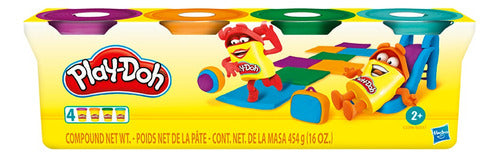 Play Doh Masa Set X4 Colores Surtidos Hasbro 1