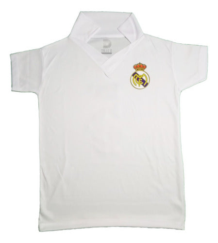 Kids' Real Madrid El Merengue 2002 T-Shirt + Shorts Set 8
