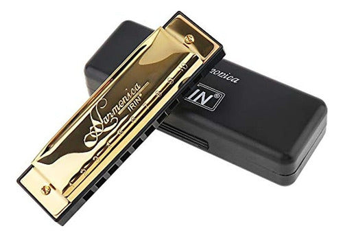 Origlam Blues Harmonica Key of C, 10 Hole 20 Tones Diatonic 0